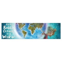 Change the World Wall Graphic Mural (Removable)