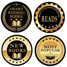 Book Promotion Wall Graphic Stickers Mixed (300mm)
