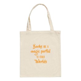 Books Are A Portal Tote Bag